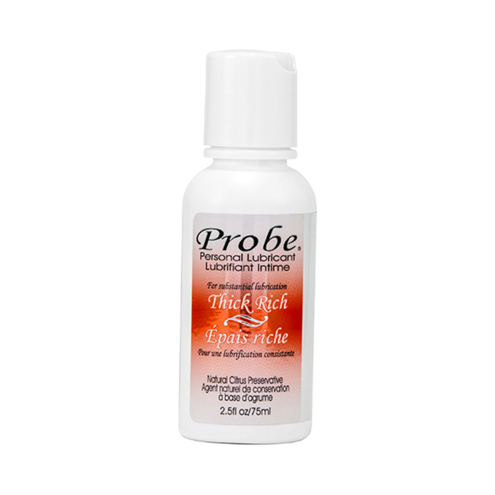 Probe Thick Rich Water-Based Lubricant 2.5 oz – Colorless Gel