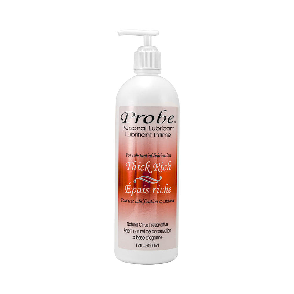 Probe Thick Rich Water-Based Lubricant 17 oz - Colorless Gel