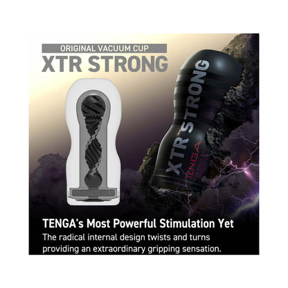 Tenga Original Vacuum Cup Extra Strong Stroker – Black