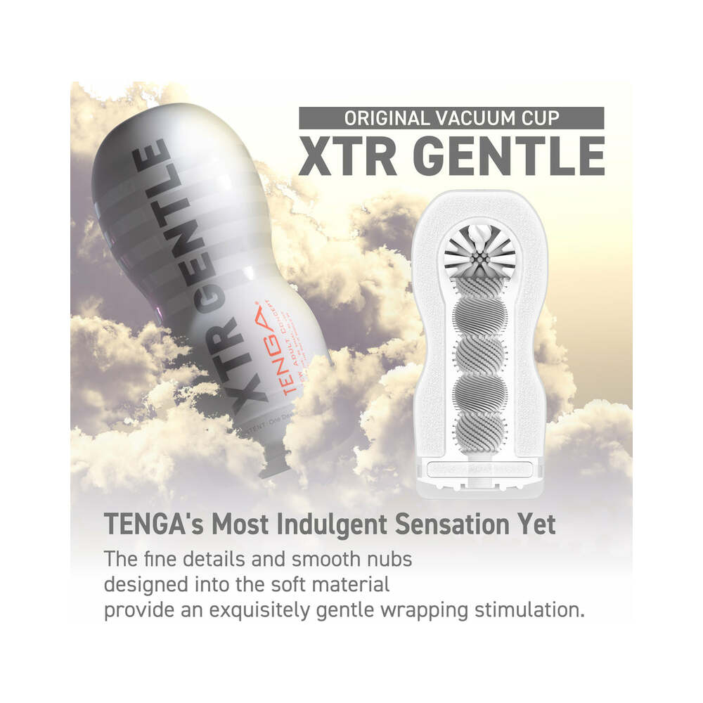 Tenga Original Vacuum Cup Extra Gentle Stroker – White