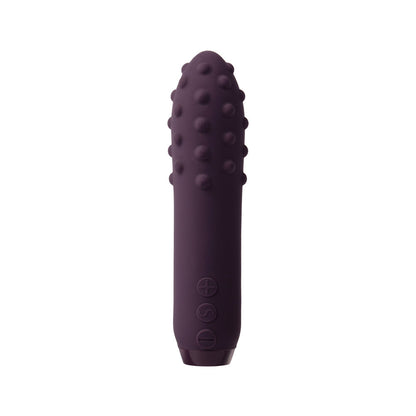 Je Joue Duet Rechargeable Silicone Multi-Surfaced Bullet Vibrator – Purple