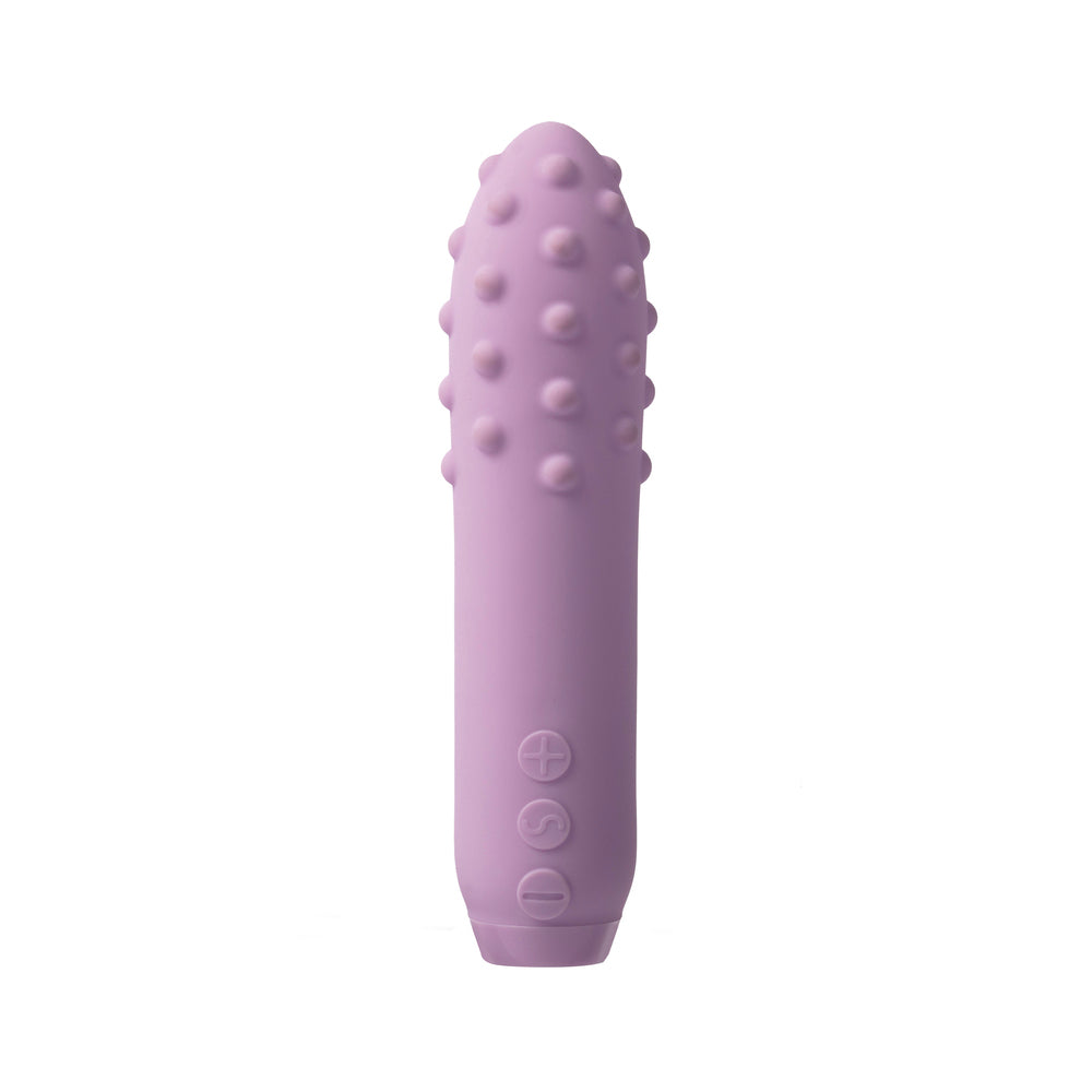 Je Joue Duet Rechargeable Silicone Multi-Surfaced Bullet Vibrator - Lilac