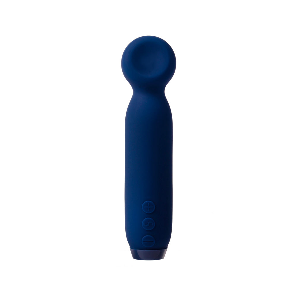 Je Joue Vita Rechargeable Silicone Wand Tip Bullet Vibrator - Cobalt Blue