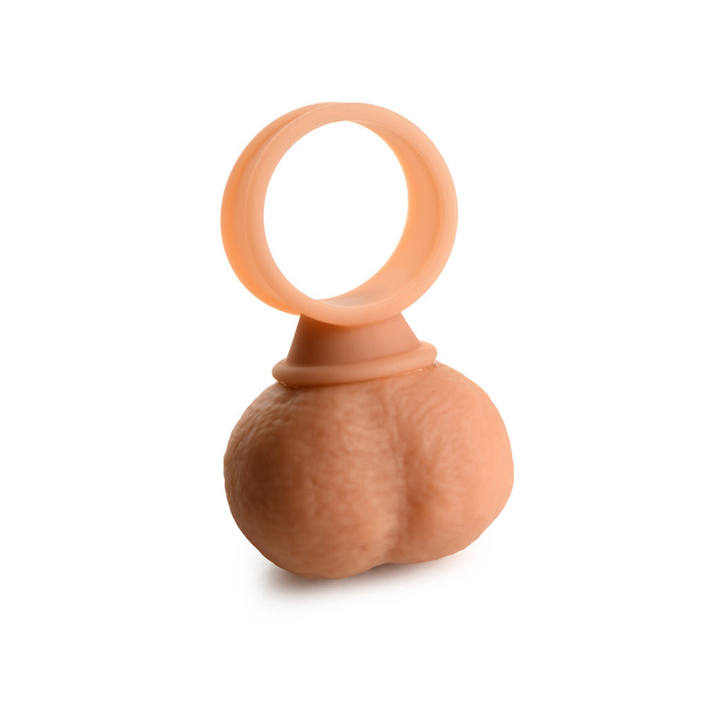 Jock 28x Vibrating Silicone Balls – Large – Vanilla/Ivory/Beige