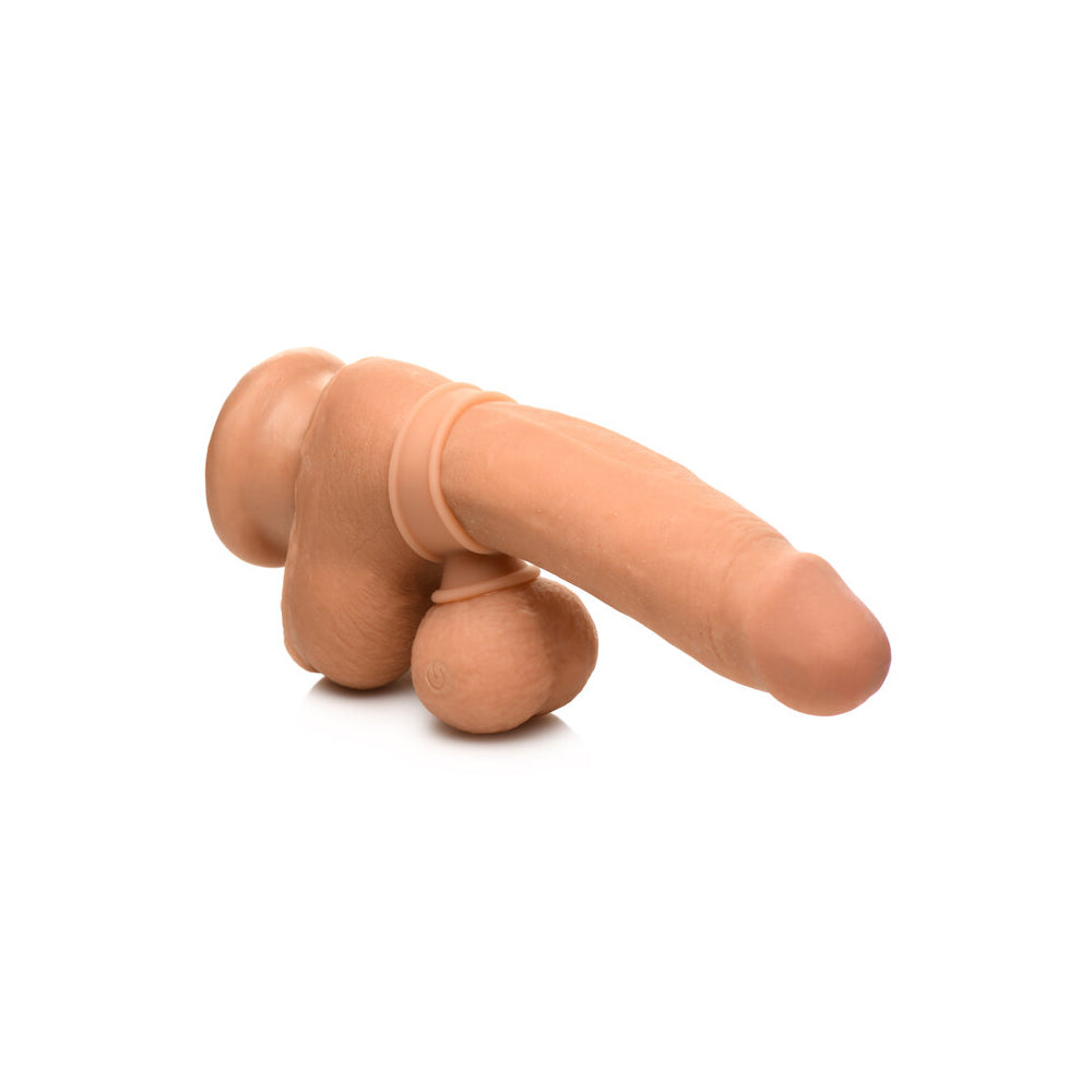 Jock 28x Vibrating Silicone Balls – Large – Vanilla/Ivory/Beige
