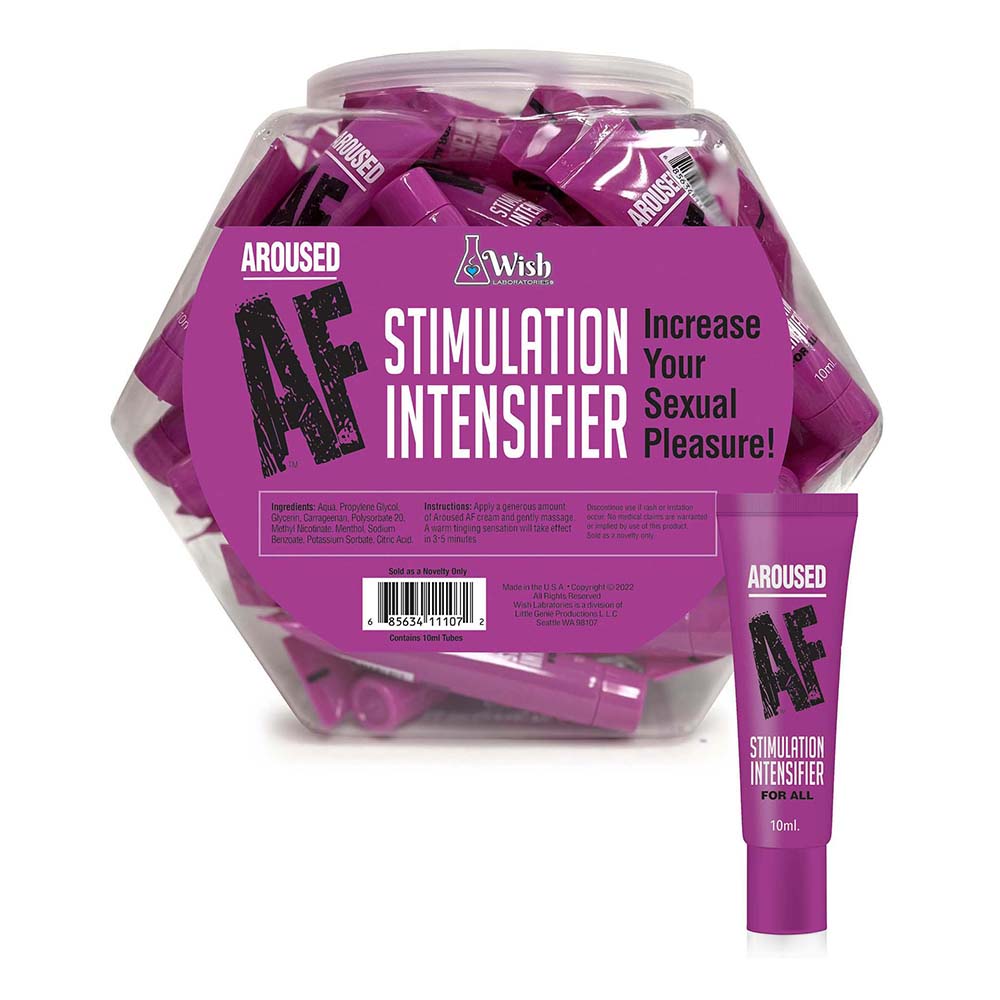 Little Genie Aroused AF Stimulation Intensifier Cream – Purple