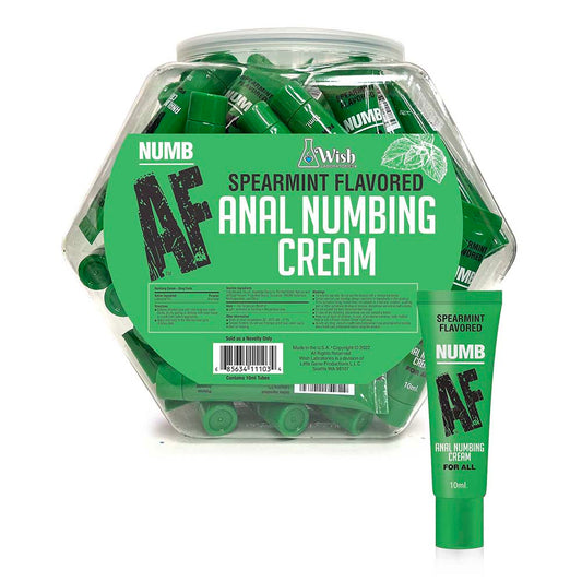 Numb AF Spearmint Flavored Anal Numbing Cream – Green