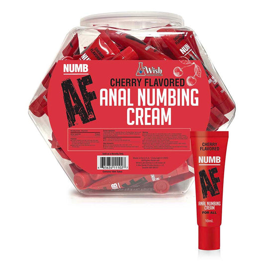 Little Genie Numb AF Cherry Flavored Anal Numbing Cream – Red