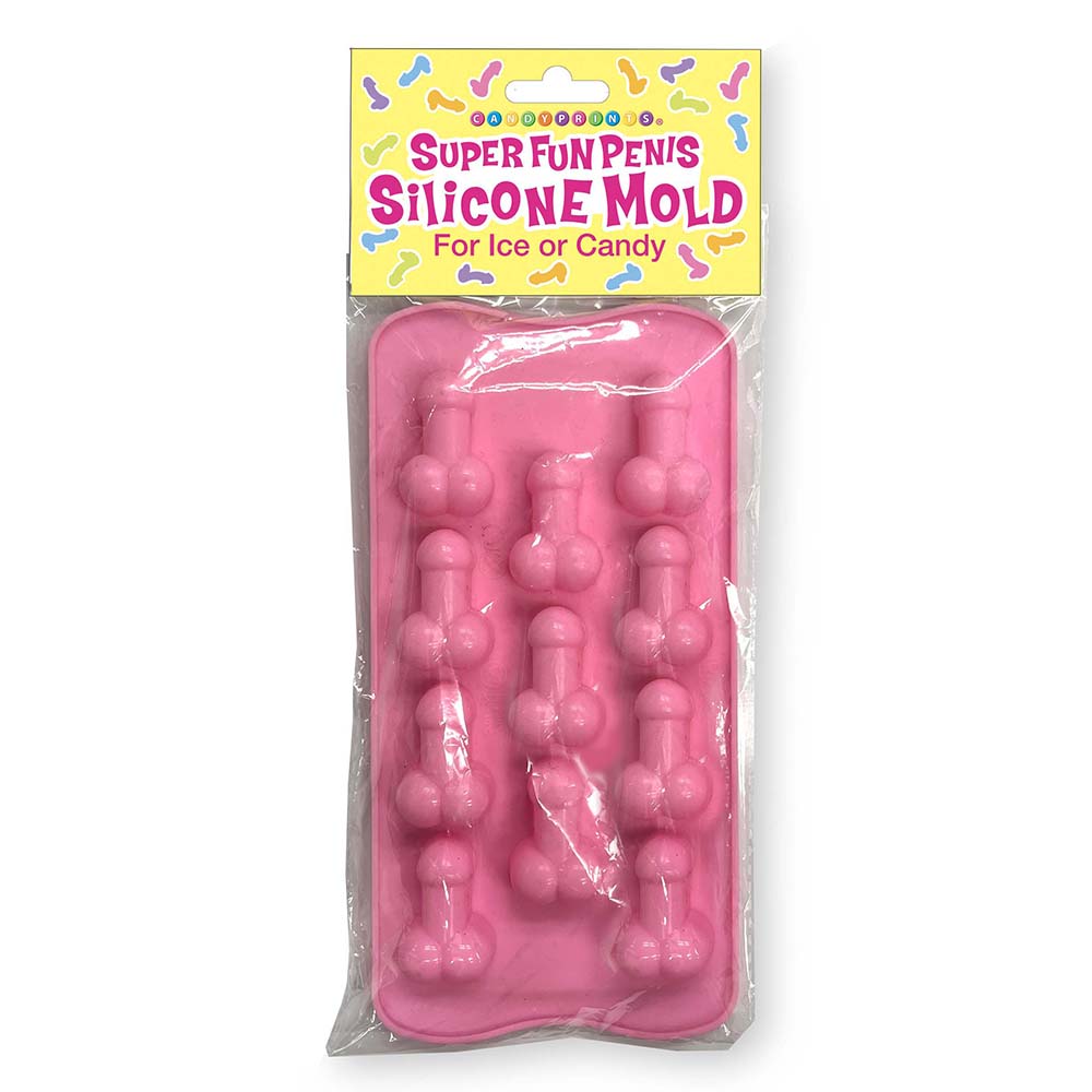 Little Genie Super Fun Penis Silicone Mold – Hot Pink