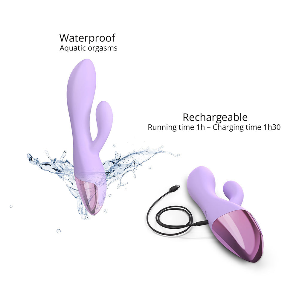 Love to Love Funky Bunny Baby Rabbit Vibrator – Light Purple – 10 Vibration Modes