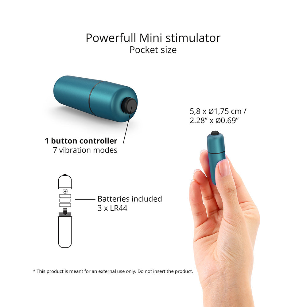 Love to Love Waouhhh Bullet Vibrator – Teal