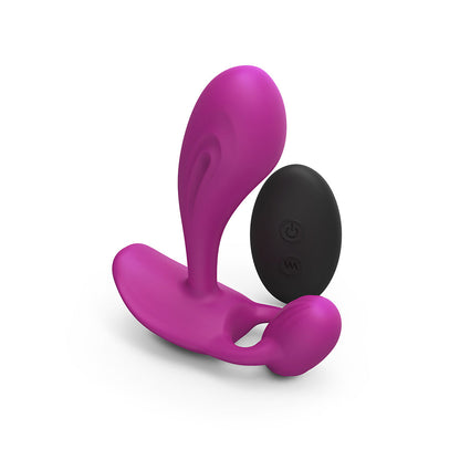 Love to Love Witty Rechargeable Remote-Controlled Silicone Vibrator - Sweet Orchid