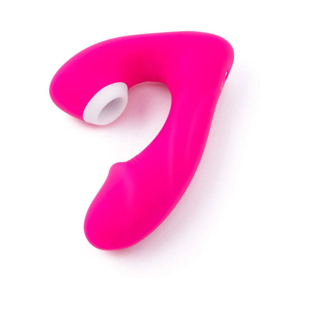 Together Internal Kiss Remote Control Vibrator – Hot Pink