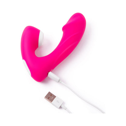 Together Internal Kiss Remote Control Vibrator – Hot Pink