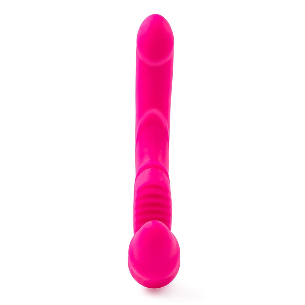 Together Strapless Remote Control Vibrator – Hot Pink