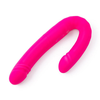Together Duo Pink – Silicone Vibrator with 9 Vibration and Thrusting Modes