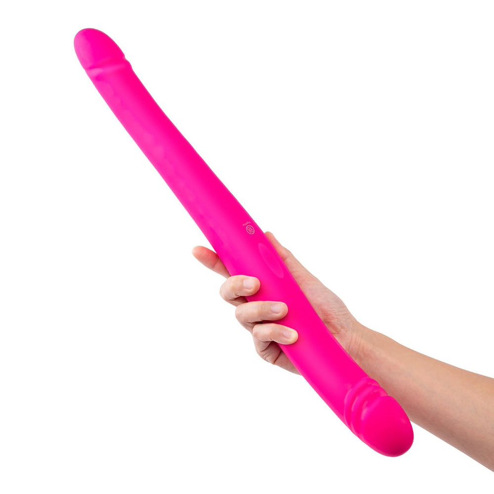 Together Duo Pink – Silicone Vibrator with 9 Vibration and Thrusting Modes