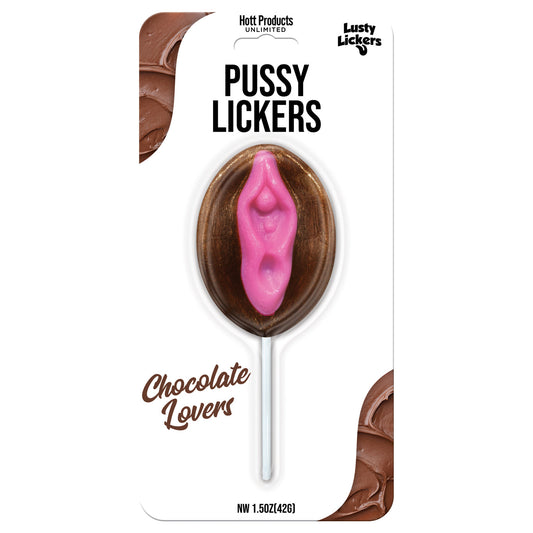 Hott Products Pussy Lickers Chocolate Lovers Candy - Brown