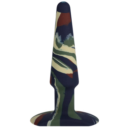 A-Play Groovy 5 in. Silicone Anal Plug – Camouflage