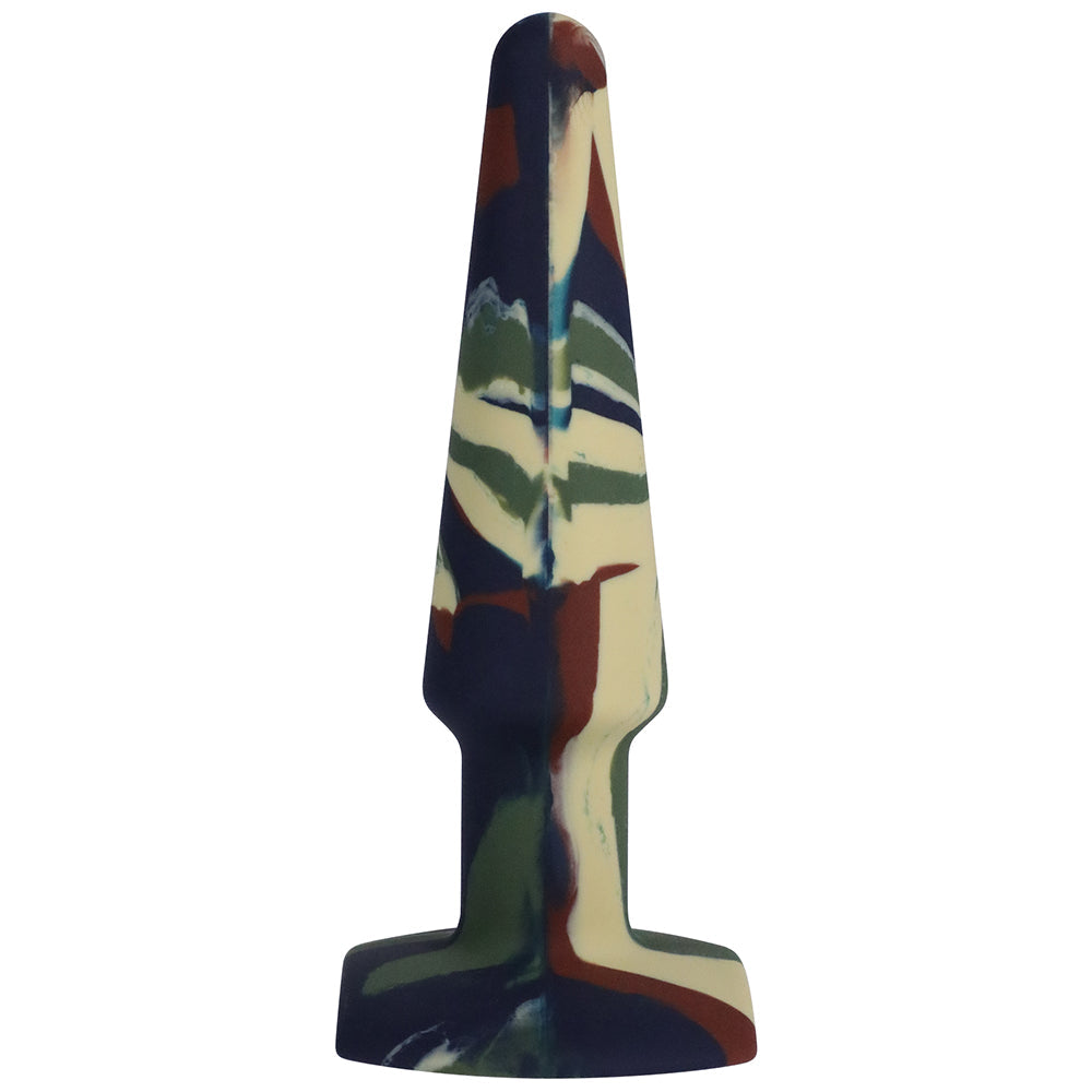 A-Play Groovy 5 in. Silicone Anal Plug – Camouflage