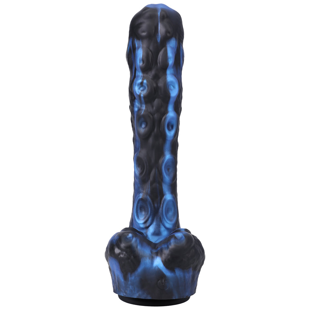 Fort Troff Tendril Thruster Mini Fuck Machine – Rechargeable Remote-Controlled Silicone Thrusting Dildo – Blue/Black