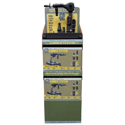 Fort Troff FT GUNNER 3-in-1 Fuck Machine Display – Green