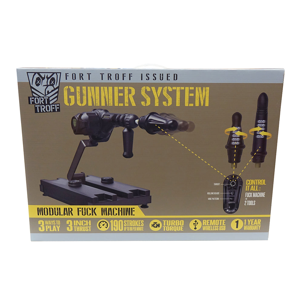 Fort Troff FT GUNNER 3-in-1 Fuck Machine Display – Green