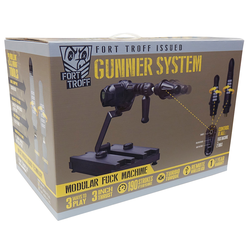 Fort Troff FT GUNNER 3-in-1 Fuck Machine Display – Green