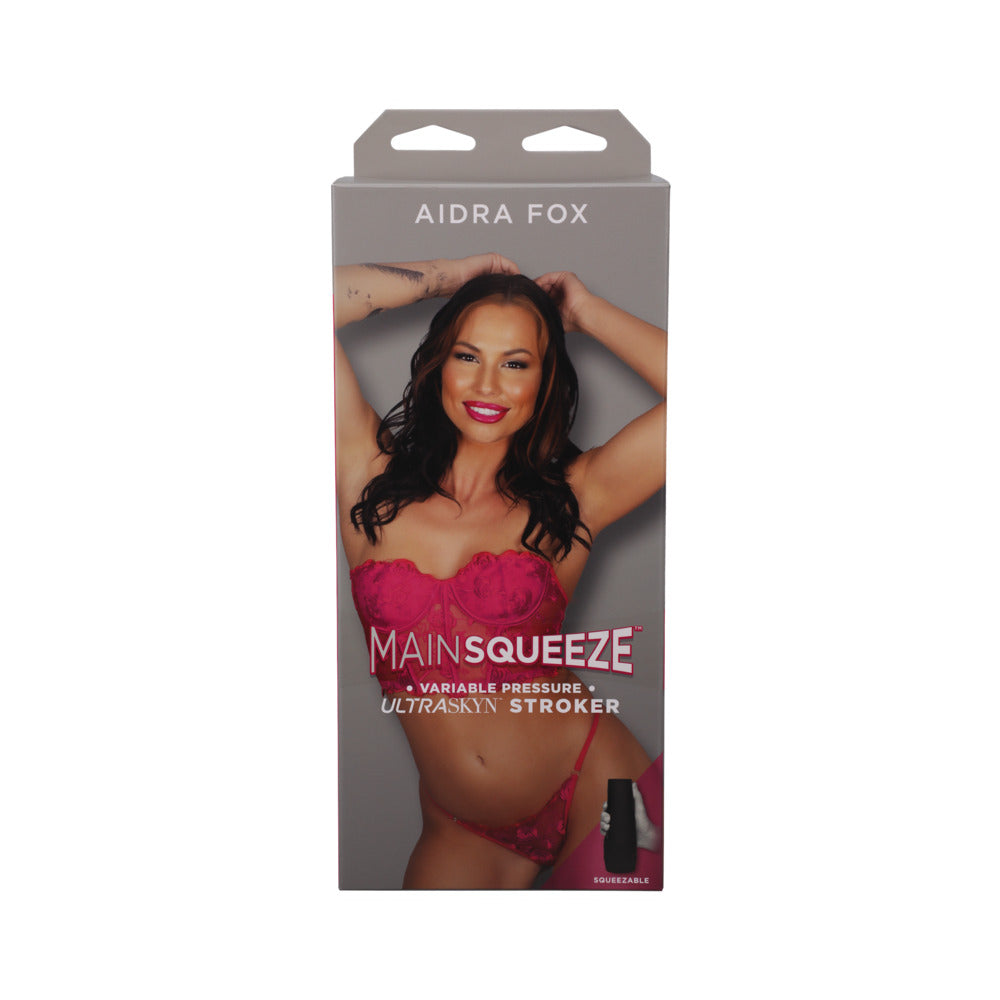 Doc Johnson Main Squeeze Aidra Fox ULTRASKYN Stroker Vagina – Tan