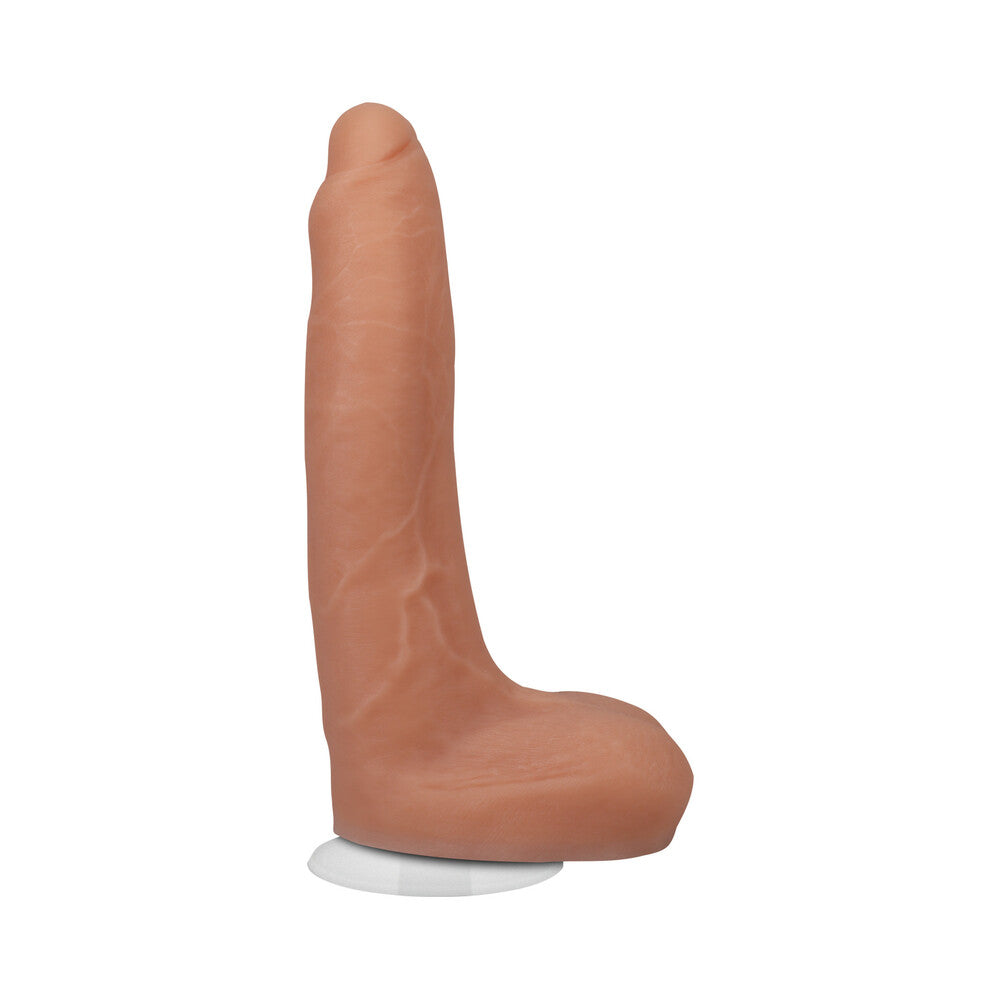 Doc Johnson Owen Gray 9-Inch TRUSKYN Silicone Dildo with Vac-U-Lock Suction Cup - Vanilla