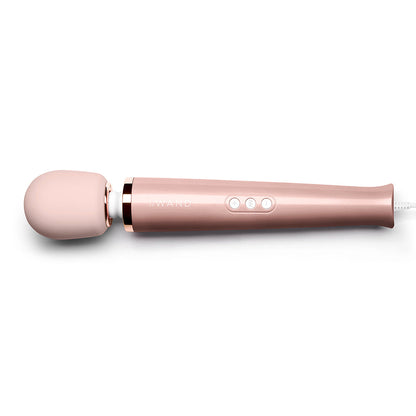Le Wand Plug-In Vibrating Massager with 10 Vibration Speeds - Rose Gold