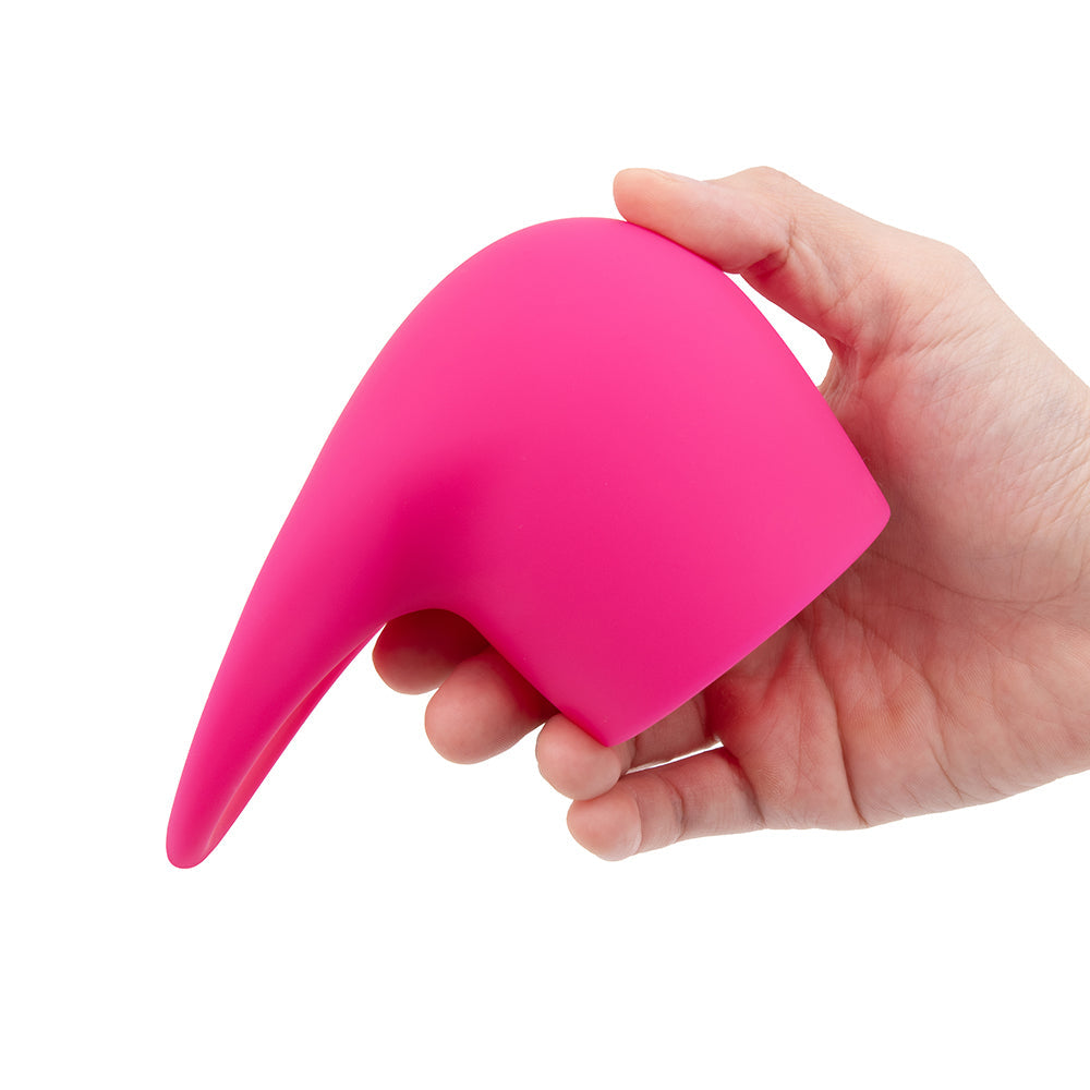 Le Wand Flick Flexible Silicone Attachment – Hot Pink