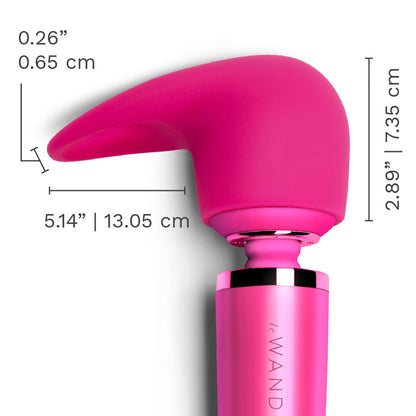 Le Wand Flick Flexible Silicone Attachment – Hot Pink