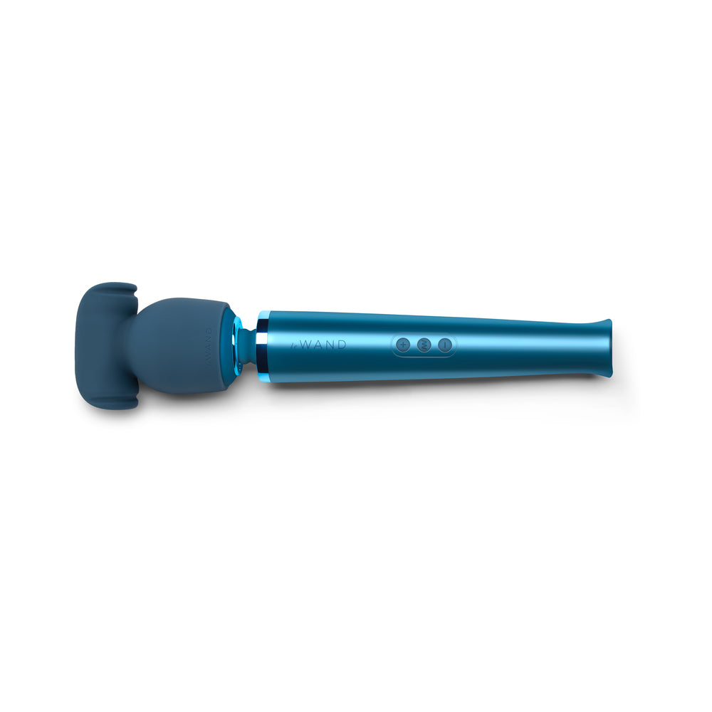 Le Wand Stroke Silicone Penis Play Attachment – Blue