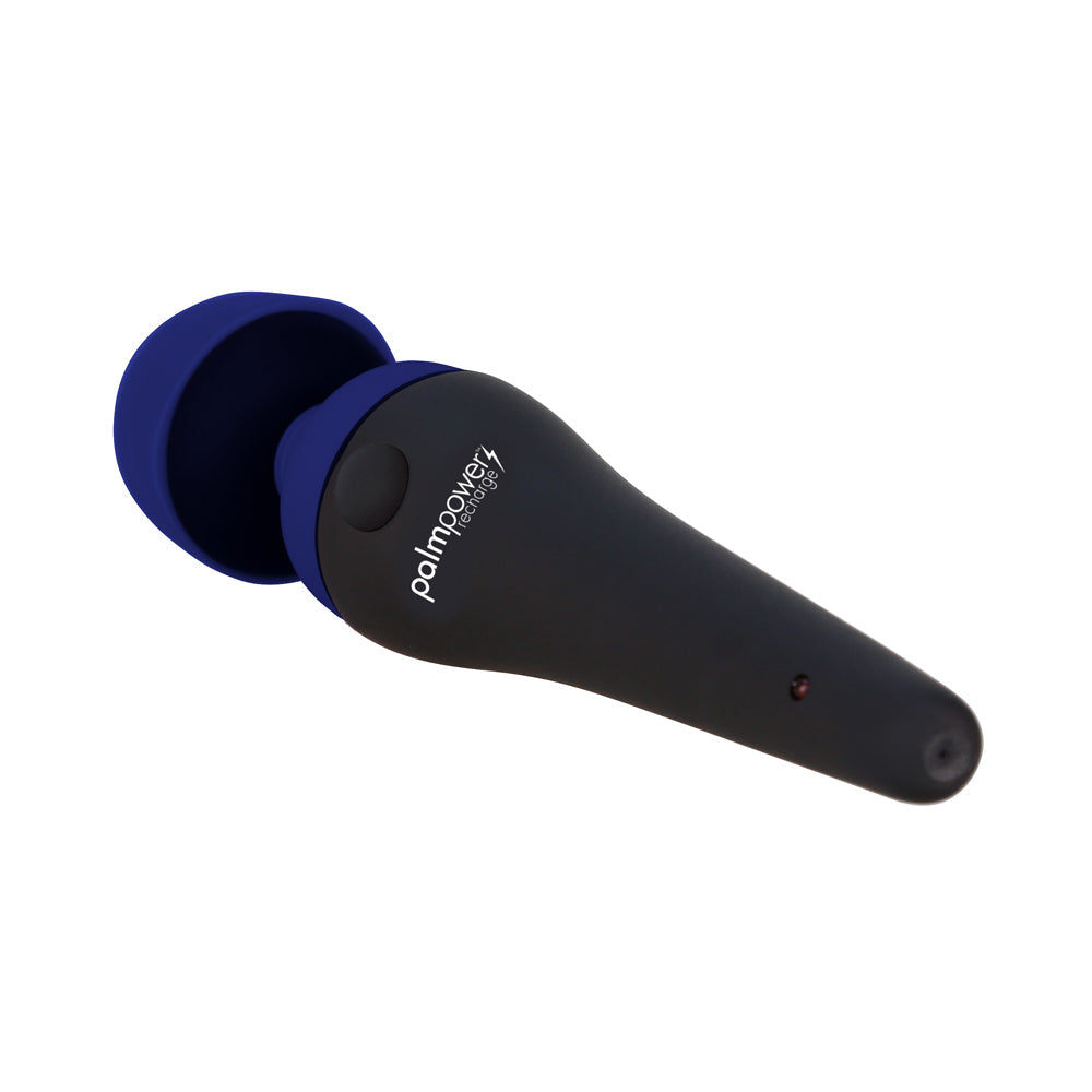 BMS PalmPower Recharge Massager – Cordless, USB Rechargeable, Blue