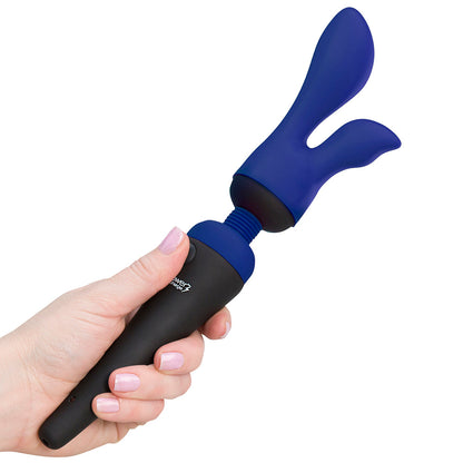 BMS PalmPower PalmSensual Attachments – Silicone Massager Heads – Blue