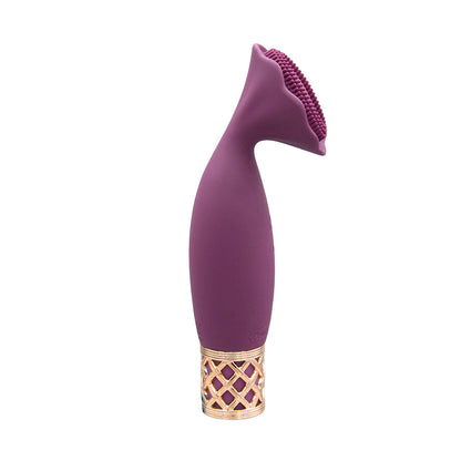 Pillow Talk Secrets Passion Rechargeable Silicone Clitoral Vibrator - Wine Red
