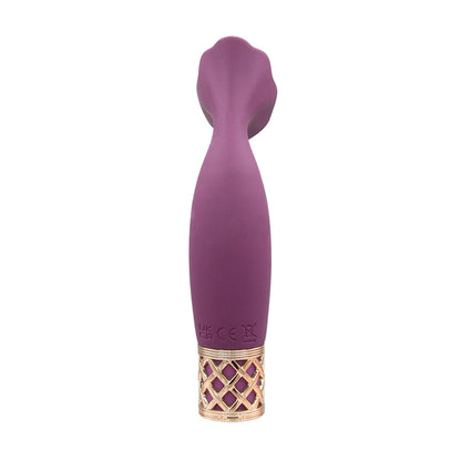 Pillow Talk Secrets Passion Rechargeable Silicone Clitoral Vibrator - Wine Red