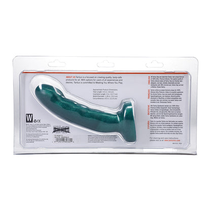 Tantus Acute 5.5 in. Curved Dildo – Medium-Firm – Emerald