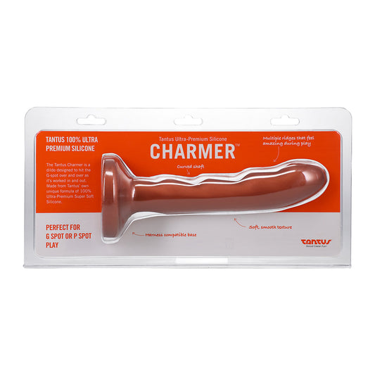 Tantus Charmer 8 in. G-Spot Dildo – Firm Copper