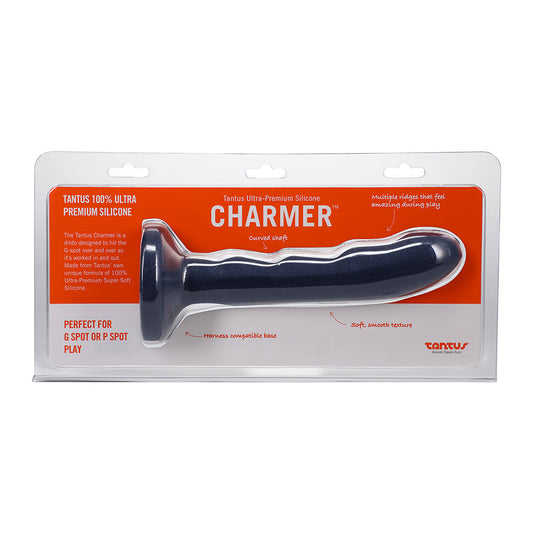 Tantus Charmer 8 in. G-Spot Dildo – Blue
