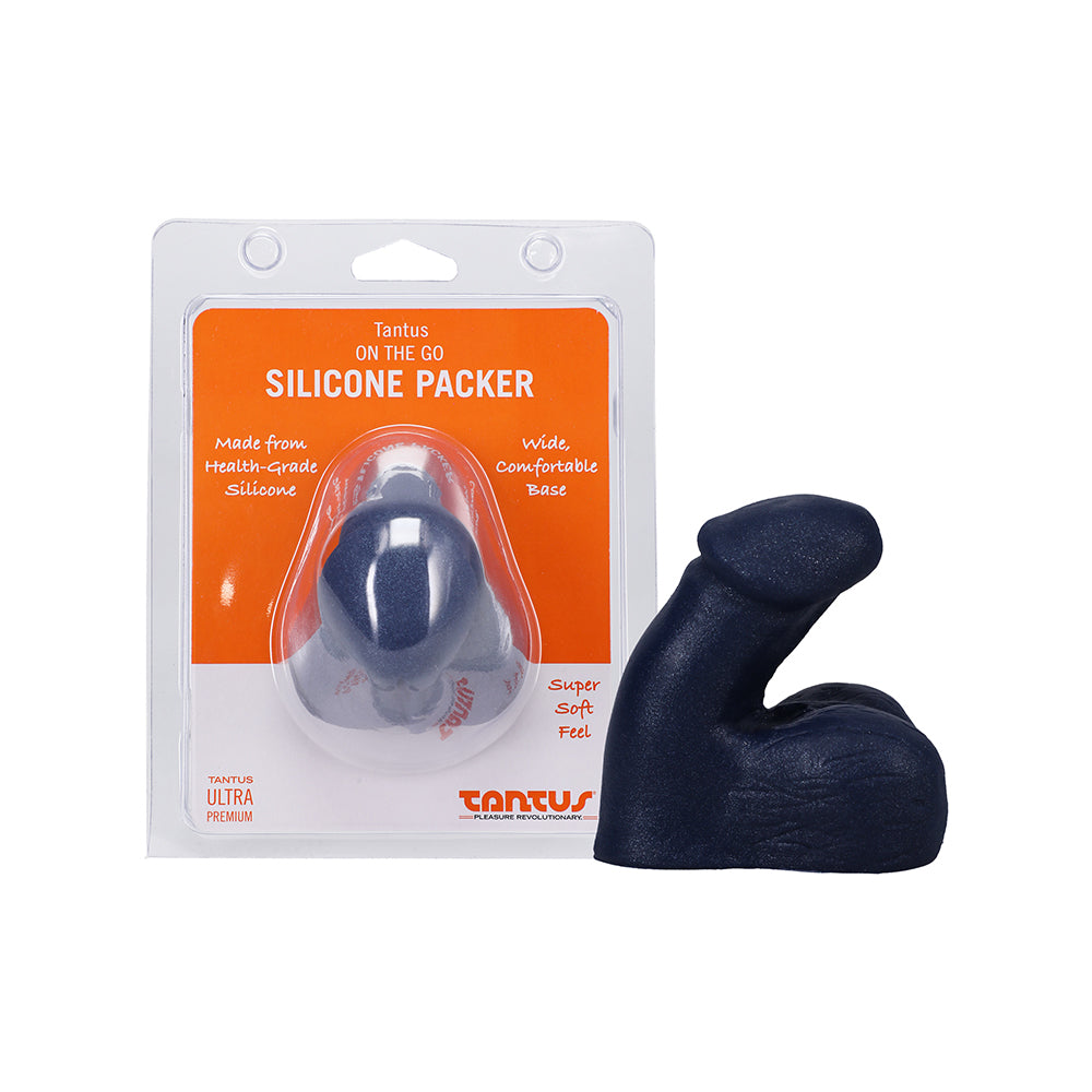 Tantus On The Go Silicone Packer – Super Soft, Blue
