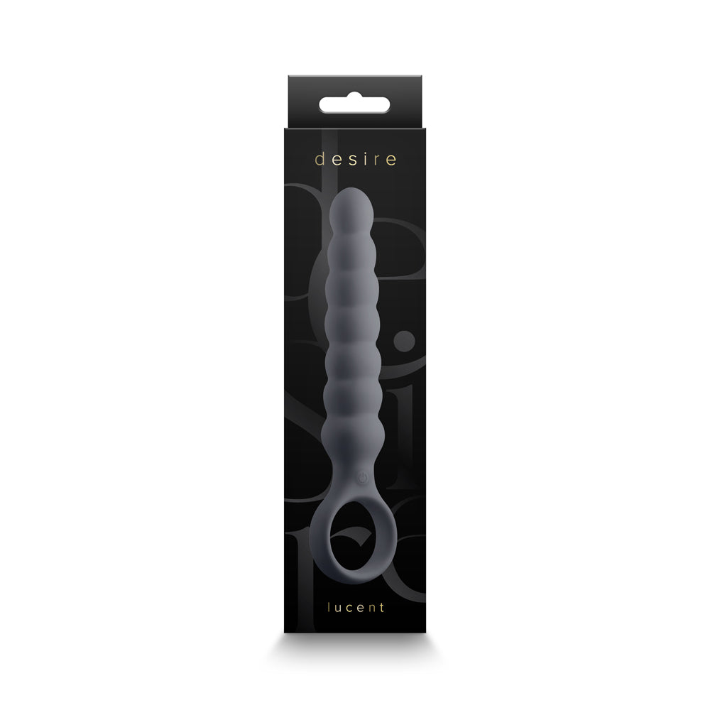 Desire Lucent Smoke Flexible Wand with Multiple Speeds – Black