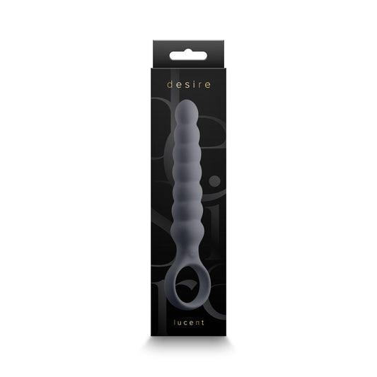 Desire Lucent Smoke Flexible Wand with Multiple Speeds – Black