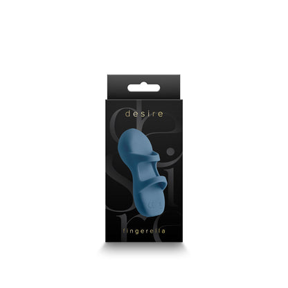 NS Novelties Desire Fingerella Flexible Massager – Navy