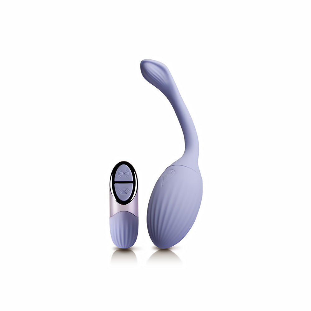 NIYA 1 Rechargeable Remote-Controlled Silicone Kegel Massager - Cornflower