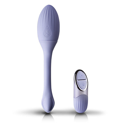 NIYA 1 Rechargeable Remote-Controlled Silicone Kegel Massager - Cornflower