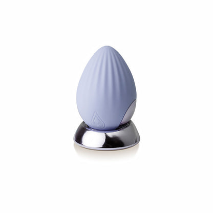 NIYA 4 Rechargeable Silicone Palm Held Massager – Cornflower