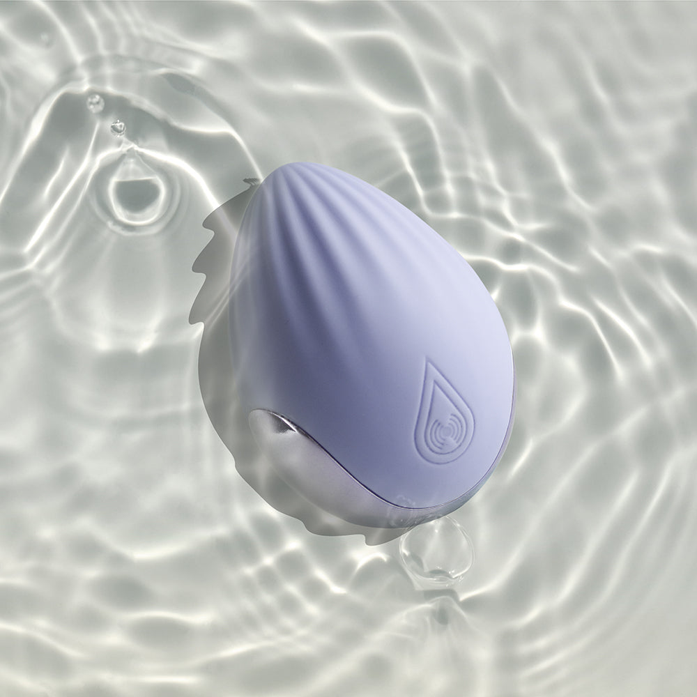 NIYA 4 Rechargeable Silicone Palm Held Massager – Cornflower