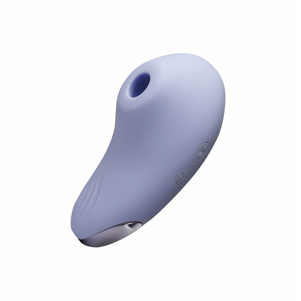 NIYA 6 Rechargeable Silicone Intimate Air Pressure Stimulator - Cornflower